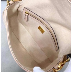 Replica Fendi Medium Baguette FF Bag Pink
