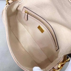 Replica Fendi Medium Baguette FF Bag Pink