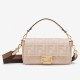 Replica Fendi Medium Baguette FF Bag Pink Replica Fendi Medium Baguette FF Bag Pink