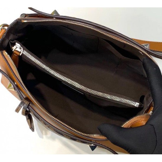 Replica By The Way Medium Bag With FF Handles Tan