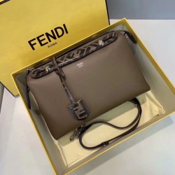 Replica By The Way Medium Bag With FF Handles Khaki