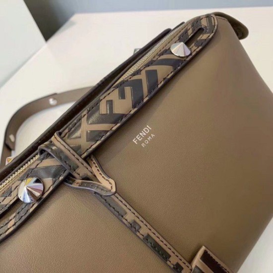 Replica By The Way Medium Bag With FF Handles Khaki