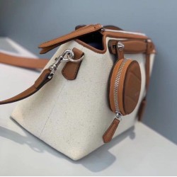 Fake By The Way Medium Bag Canvas Tan Replica
