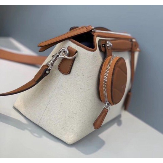 Fake By The Way Medium Bag Canvas Tan Replica