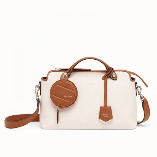 Fake By The Way Medium Bag Canvas Tan Replica