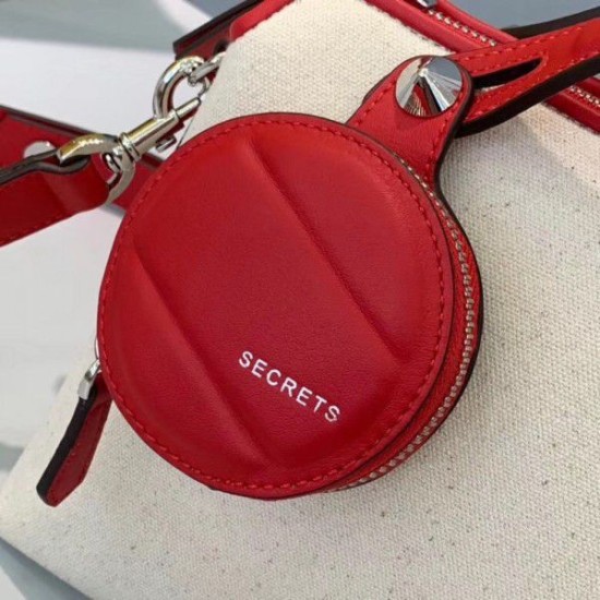 Replica By The Way Medium Bag Canvas Red