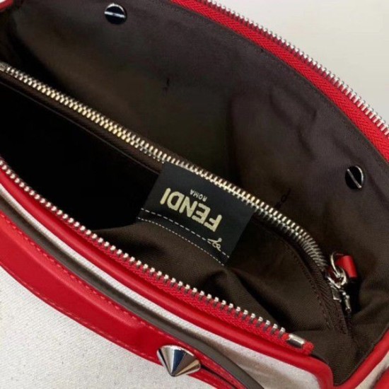 Replica By The Way Medium Bag Canvas Red