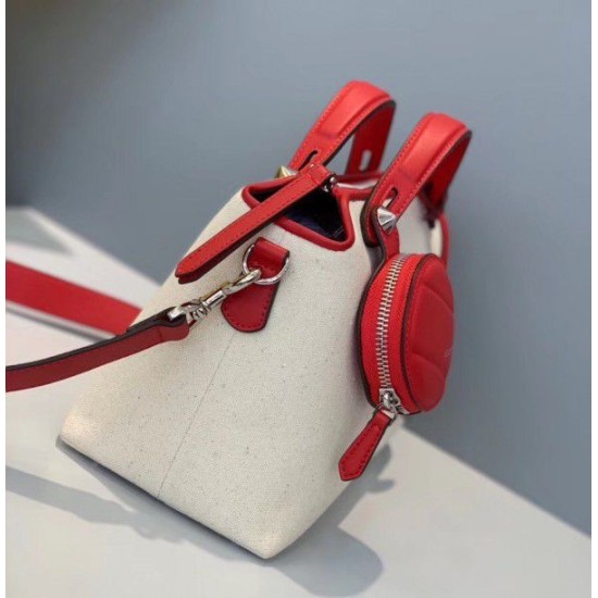 Replica By The Way Medium Bag Canvas Red