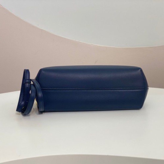 Replica First Small Bag Nappa Leather Dark Blue