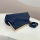 Replica First Small Bag Nappa Leather Dark Blue