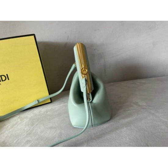 Replica First Small Bag In Mint Nappa Leather Green