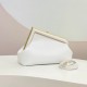 Fake First Small Bag In Mint Nappa Leather White Replica