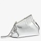 Fake First Small Bag Silver Laminated Leather Replica