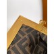 Fake First Small Bag Raffia Macrame Beige Replica