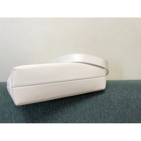 Replica First Medium Bag Nappa Leather White
