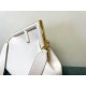 Replica First Medium Bag Nappa Leather White