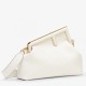 Replica First Medium Bag Nappa Leather White