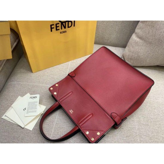 Replica Regular Flip Tote Bag Red