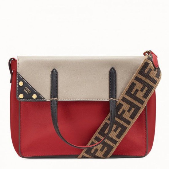 Replica Regular Flip Tote Bag Red