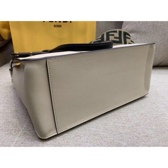 Replica Large Flip Tote Bag Beige