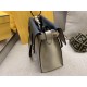 Replica Large Flip Tote Bag Beige