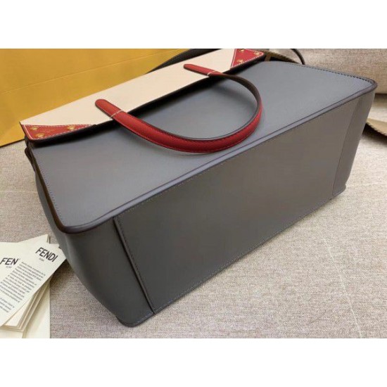 Replica Regular Flip Tote Bag Grey