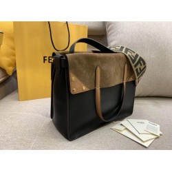 Replica Regular Flip Tote Bag Black