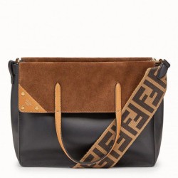 Replica Regular Flip Tote Bag Black