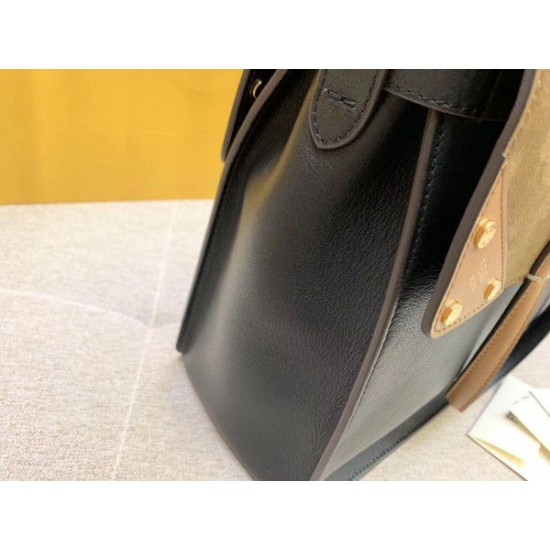 Replica Regular Flip Tote Bag Black