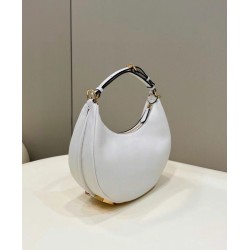 Replica Fgraphy Small Hobo Bag White