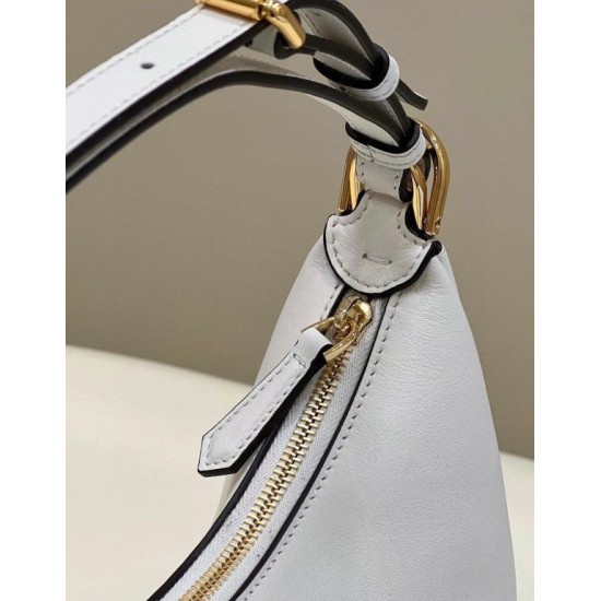 Replica Fgraphy Small Hobo Bag White