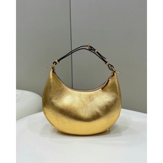 Replica Fgraphy Small Hobo Bag Gold