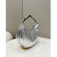 Replica Fgraphy Small Hobo Bag Silver Replica Fgraphy Small Hobo Bag Silver
