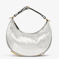 Replica Fgraphy Small Hobo Bag Silver