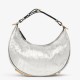 Replica Fgraphy Small Hobo Bag Silver Replica Fgraphy Small Hobo Bag Silver