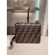 Fake Small Kan U Bag In Calfskin Embossed With FF Replica