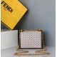 Replica Small Kan U Bag Perforated Calf White