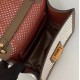 Replica Small Kan U Bag Perforated Calf White