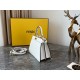 Replica Peekaboo ISeeU Petite Bag Nappa Leather White