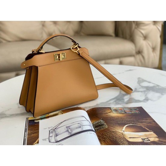 Replica Peekaboo ISeeU Small Bag Beige Replica Peekaboo ISeeU Small Bag Beige