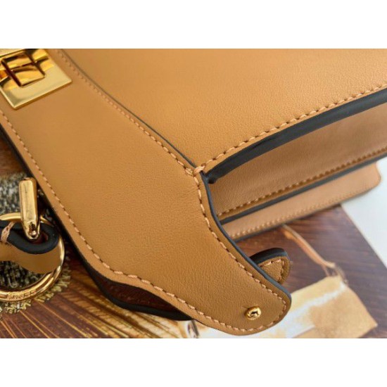 Replica Peekaboo ISeeU Small Bag Beige Replica Peekaboo ISeeU Small Bag Beige
