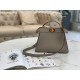 Fake Peekaboo ISeeU Small Bag Grey Replica Fake Peekaboo ISeeU Small Bag Grey Replica