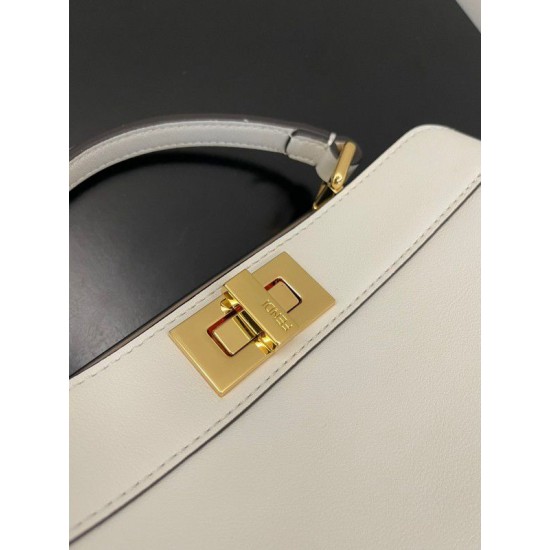 Fake Peekaboo ISeeU Small Bag White Replica Fake Peekaboo ISeeU Small Bag White Replica