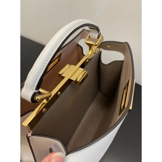 Fake Peekaboo ISeeU Small Bag White Replica Fake Peekaboo ISeeU Small Bag White Replica