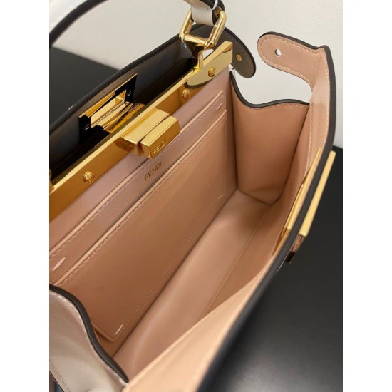 Fake Peekaboo ISeeU Small Bag White Replica Fake Peekaboo ISeeU Small Bag White Replica