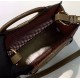 Replica Small Runaway Shopper Bag In White Perforated Calfskin