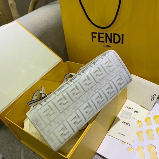 Replica Small PU Runaway Shopper Bag White