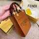 Fake Mini Sunshine Shopper Bag Brown Replica