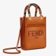 Fake Mini Sunshine Shopper Bag Brown Replica