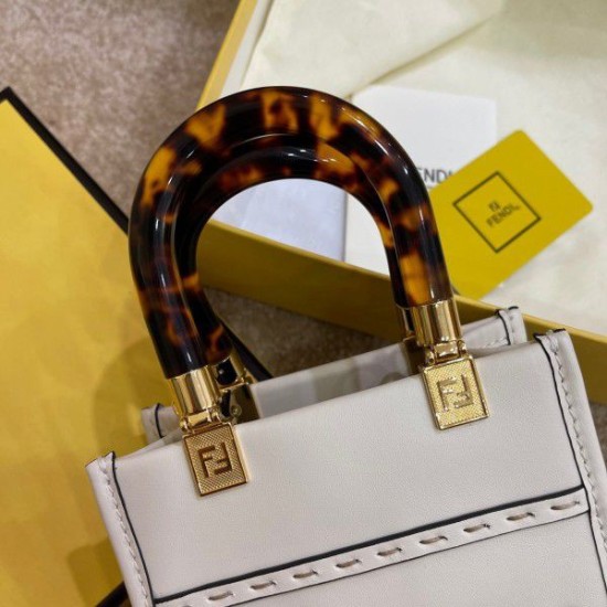Replica Mini Sunshine Shopper Bag White